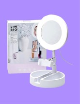 L + W Bio White Gleam Pro Selfie Led Mirror Ring Light Nib - £35.71 GBP