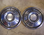 1970 71 DODGE CHARGER HUBCAPS WHEEL COVERS 14&quot; (2) CORONET CHALLENGER - £28.85 GBP