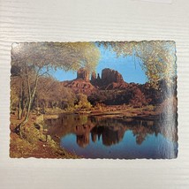 Red Rock Crossing Oak Creek Canyon Photochrome Postcard 4x6 - $3.72
