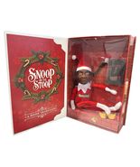 Snoop On The Stoop 2024 Hood Tradition Red Plush Elf Figurine Christmas ... - $20.78