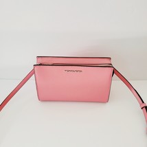 Michael Kors Sheila Small EW East West Top Zip Crossbody Tea Rose Non-Le... - $58.13