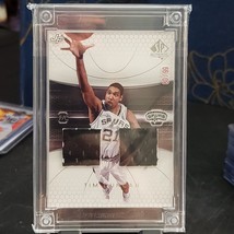 Tim Duncan Dual Patch Sportscards Jersey Fusion SP Authentic 80/99 - £19.02 GBP