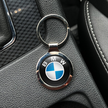 Top Quality BMW Emblem Metal Keychain with Epoxy Logo Perfect Gift Keyho... - £10.90 GBP