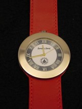 Wristwatch Bord a&#39; Bord French Uni-Sex Solid Bronze, Genuine Leather B14 - £102.10 GBP