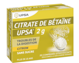 Betaine Citrate 2g-UPSA-Pack of 20 Effervescent Tabs (Sugar free-Lemon F... - $19.99