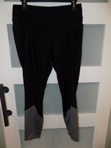 VOGO Athletica Black W/Dots Active Pants Size L Women&#39;s EUC - $29.20