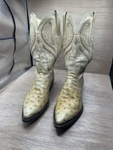 Cuadra Ostrich Leather Cowboy Western Boots Limited Edition Size 9.5 Lig... - $163.35