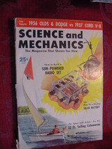 Science And Mechanics June 1956 12 Ft Catamaran Oldsmobile Super 88 Cord V-8 - £5.17 GBP