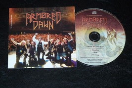 Armored Dawn Power Of Warrior 4 Tracks Promo Cd From Brazil - £12.36 GBP