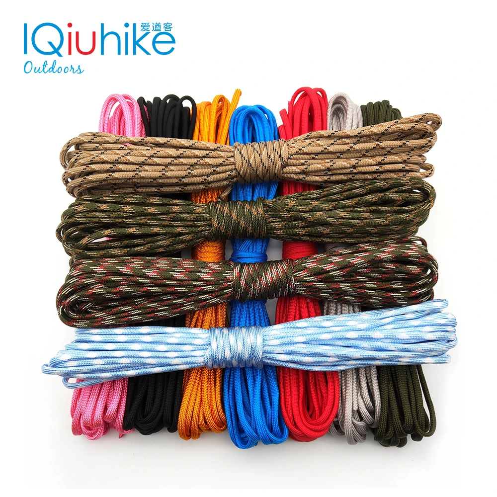Sporting 5M 10M 20M 31M Paracord 550 Paracord Parachute Cord Lanyard Rope Mil Sp - £23.89 GBP