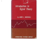 INTRODUCTION TO SIGNAL THEORY JAMES MARSHALL TEXTBOOK - €6,43 EUR