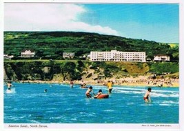 North Devon England UK Postcard Saunton Sands - £2.32 GBP