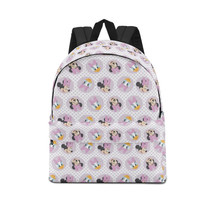 Mickey Play All Day - True Friends Leisure Canvas Backpack Sport Travel Daypack - £19.58 GBP