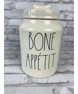Rae Dunn Magenta Bone Appetit Canister Christmas 9 inches 2019 - £32.31 GBP