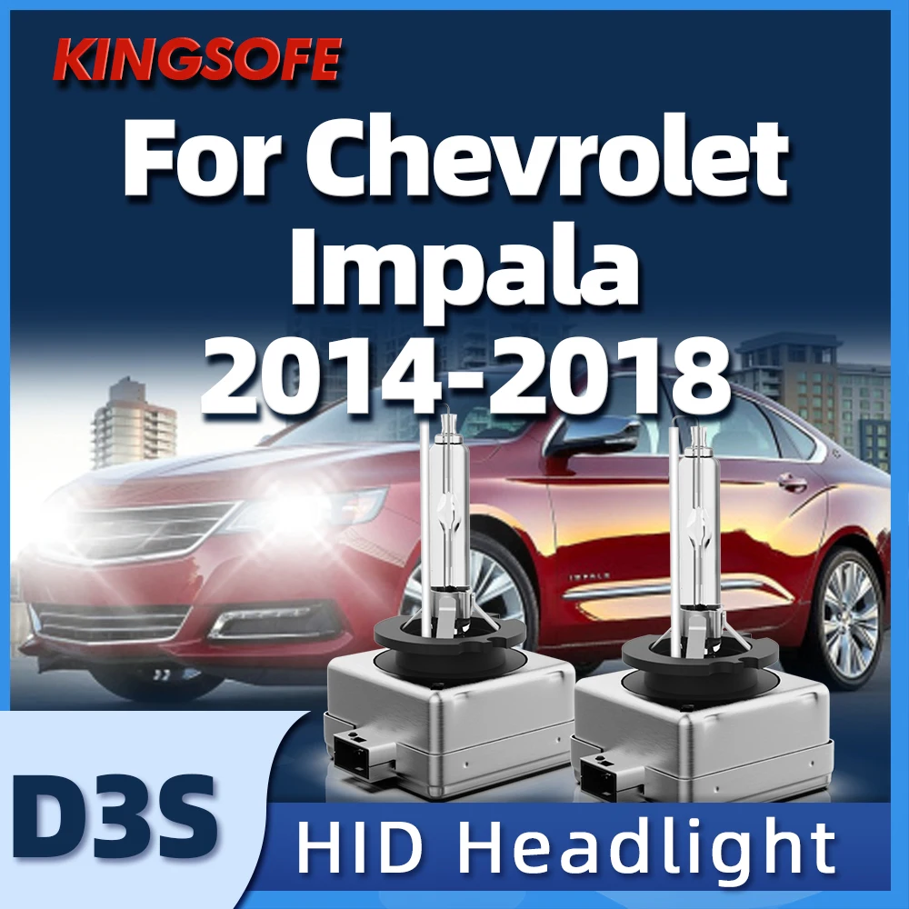 Kingsofe 2Pcs Car Bulb D3S Xenon Hid Headlights 12V 35W 3800LM 6000K Auto Lights - £34.02 GBP