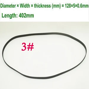 RECORD PLAYER TURNTABLE DRIVE BELT - FOR MOST S MODELS - $3,046.34 MXN