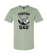 Favorite Hunting Buddy Calls Me DAD Deer Hunter T-shirt Fathers Day Gift - $33.94 CAD