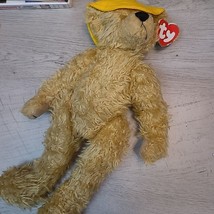 Ty Attic Treasure Gordon Bear 1993 Plush Stuffed Toy Missing Yellow Rain... - $7.50