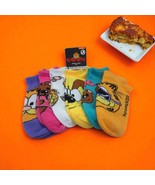 &quot;GARFIELD&quot; NO SHOW SOCKS  -  5 PAIRS - SHOE SIZE 10½-4 NWT Tag Ripped Off - $291.43 MXN