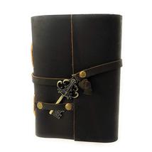 Handicraft Leather Journal Vintage Handmade Leather Bound Personal Beautiful Jou - £35.96 GBP