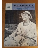 Playbill Sunrise At Campobello~ Ralph Bellamy~ Mary Fickett, Henry Jones... - $17.48 CAD