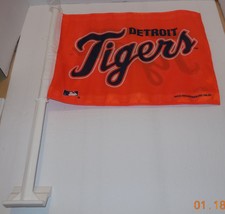 Detroit Tigers MLB Baseball Car Window Fan Flag - $14.36