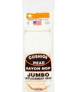 jUmBo Rayon Cushion Head MOP REPLACEMENT POLY screw on threaded JW Mfg. ... - €27,69 EUR