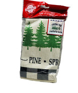 Christmas House Fresh Cut Christmas Tree Pillow Case 15&quot; X 15&quot; Pillow Cover - $11.76