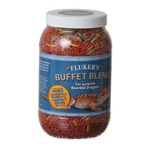 Flukers Buffet Blend: Premium Nutrition for Juvenile Bearded Dragons - £6.92 GBP+