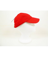 Hats for Men Women Brim Truckers Caps Hat 100 % Cotton Cap Solid Red Blue Buckle - $8.99