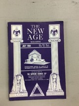 RARE Masonic Magazine THE NEW AGE Supreme Council 33 Degree July 1964 - $19.99