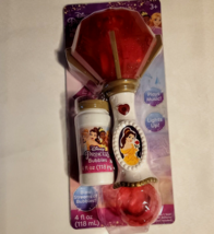 Disney Princess Bell Lights and Sounds Bubble Wand NEW Belle White Handle - $24.18