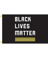 Black Lives Matter Yellow Flag - 3x5 Ft - £15.66 GBP