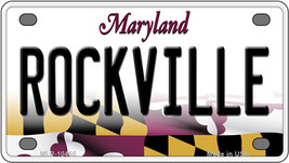 Rockville Maryland Novelty Mini Metal License Plate Tag - £11.25 GBP