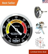 Durable 304 Stainless Steel BBQ Smoker Thermometer - Accurate Cooking Aid - $1,541.07 MXN