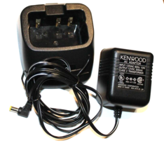 KENWOOD 2 WAY RADIO BATTERY CHARGER / USED AND TESTED #2 W08-0598 - £7.37 GBP