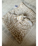 Carter&#39;s Plush Stuffed Giraffe Soft Security Blanket Lovey Pacifier Holder - $24.30