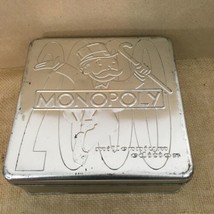 Monopoly 2000 Millenium Edition Collector Tin Parker Brothers Hasbro - Complete - £22.55 GBP