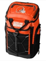 Cleveland Browns Cooler Backpack Black Orange 26-Can Bottle Opener Hikin... - $1,978.03 MXN