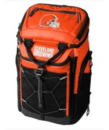Cleveland Browns Cooler Backpack Black Orange 26-Can Bottle Opener Hikin... - $1,978.03 MXN
