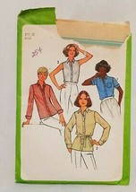 Misses Shirt and Tall Misses Size 12 Simplicity 8861 Uncut 1978 2 Lengths Precut - £11.76 GBP