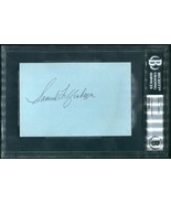 SAMUEL L. JACKSON SIGNED 4X6 INDEX CARD 1992 VINTAGE PULP FICTION STAR W... - £385.30 GBP