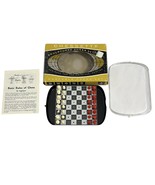 Sculptured Chess Peter Ganine Pacific Game Co Vtg 1959 Travel w/ Box Ins... - $351.27 MXN