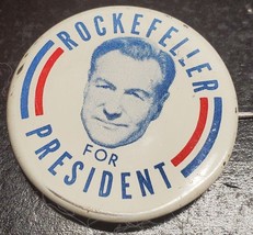 Rockefeller For President campaign pin - Nelson Rockefeller - £7.29 GBP