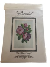 The Silver Lining Counted Cross Stitch Pattern Paradise Bicolored Roses Summer - £7.85 GBP