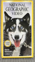 National Geographic Video Collector’s # 5467 Those Wonderful Dogs 1989 V... - £15.79 GBP