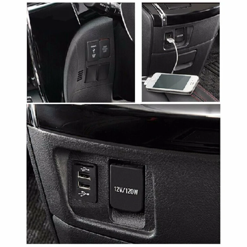 Car Dual Port USB Charger for Toyota 4Runner/Prado 120 - £14.56 GBP