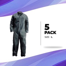 Disposable Coveralls for Men and Women 3X-Large, Pack of 25 Gray Hazmat ... - £62.11 GBP