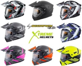 Scorpion EXO-AT950 Snow Helmet Flip Up Modular Dual Sport Inner Visor DOT XS-3XL - £98.83 GBP+
