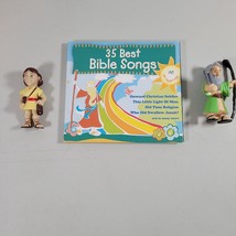 Bible Lot 35 Best Bible Songs Audio CD Uplifting and Moses and David Figures - £10.24 GBP